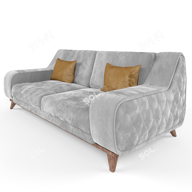 Modern Golf Sofa: Stylish and Versatile 3D model image 3