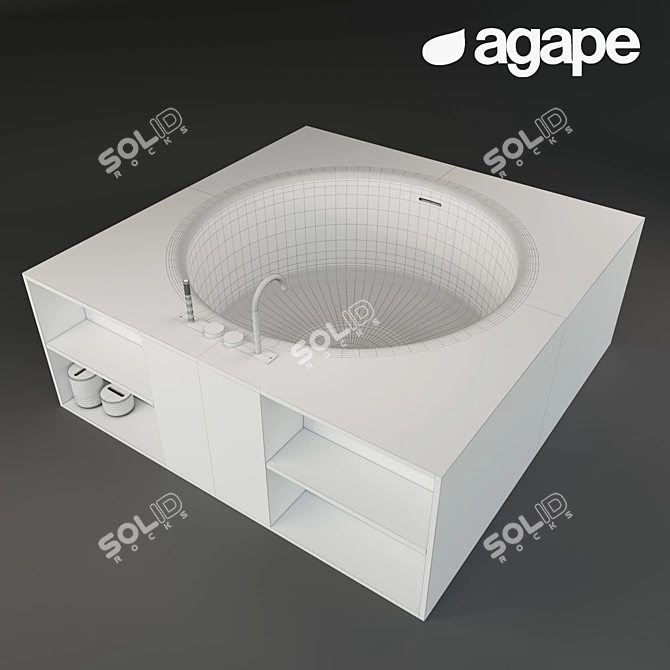 Luxurious Agape In Out + CEA GIO29 3D model image 2