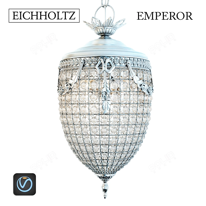 Elegant Emperor S Chandelier 3D model image 1