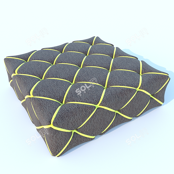 Cloud Comfort Pillow 3D model image 1