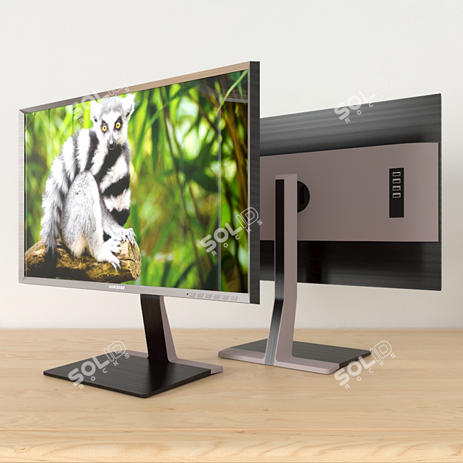 Samsung S27D850T - 27" QHD Monitor 3D model image 1