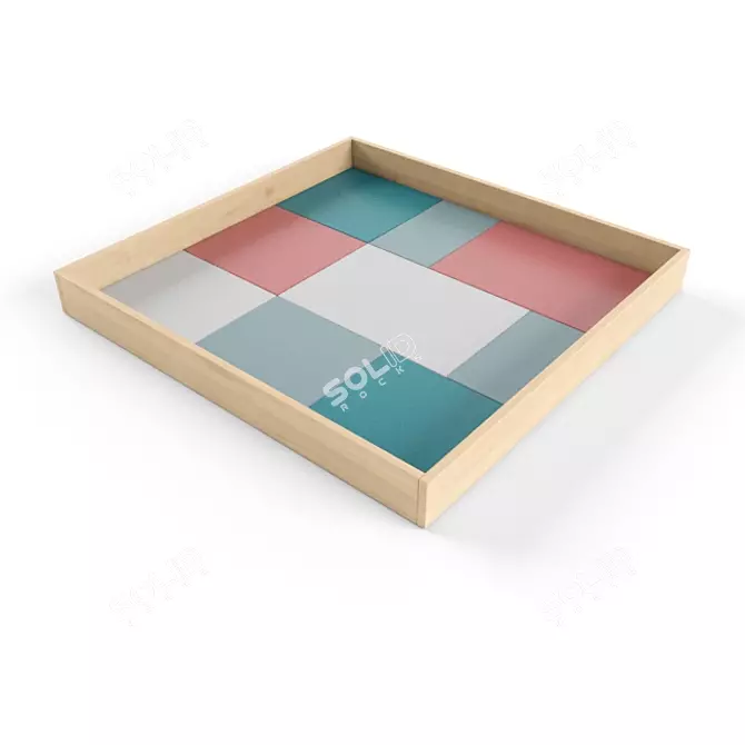 Oppa Design Angelim Tray 3D model image 1