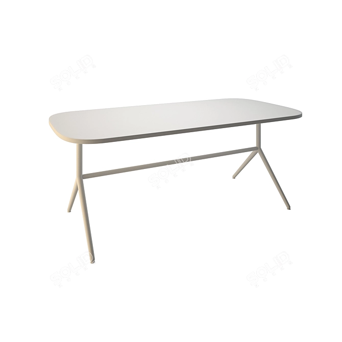 Elegant Oppeby Table 3D model image 2