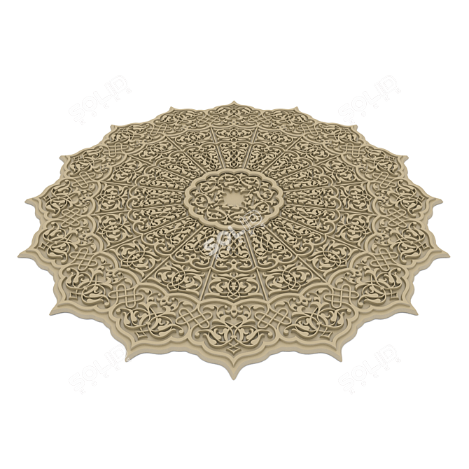 Arabesque: Interior Artistry 3D model image 2