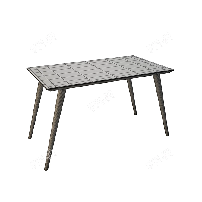 Sleek Lisabo Table: Modern Center & Side Table 3D model image 3