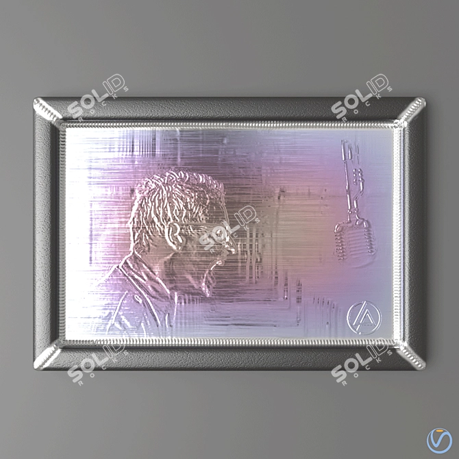 Metallic Masterpiece 3D model image 1