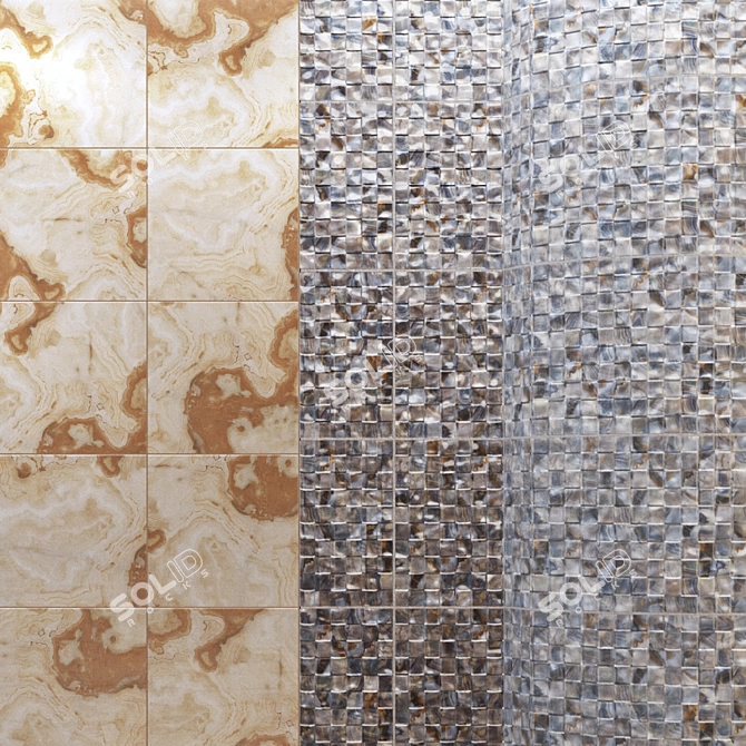 Aparici Instant Tile: Exquisite Ceramic Collection 3D model image 3