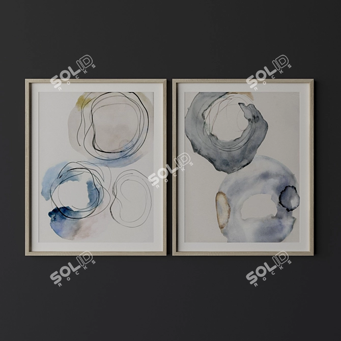  Contemporary Art Set - Set of 20 Modern Designs 3D model image 2