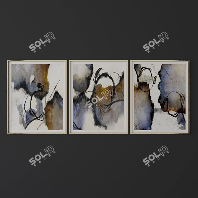  Contemporary Art Set - Set of 20 Modern Designs 3D model image 3