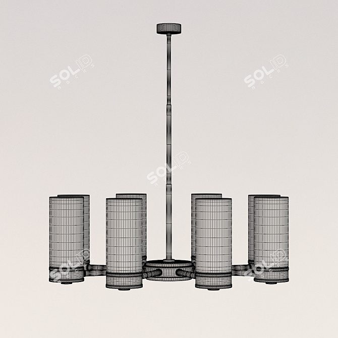 SL023 Modern Home Furniture 3D model image 3