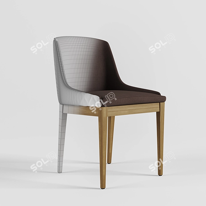 Modern Marilyn LG Chair - Italian Design 3D model image 2