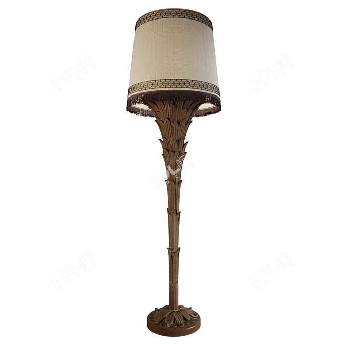 Jumbo Collection Floor Lamp: Elegant and Oversized 3D model image 1