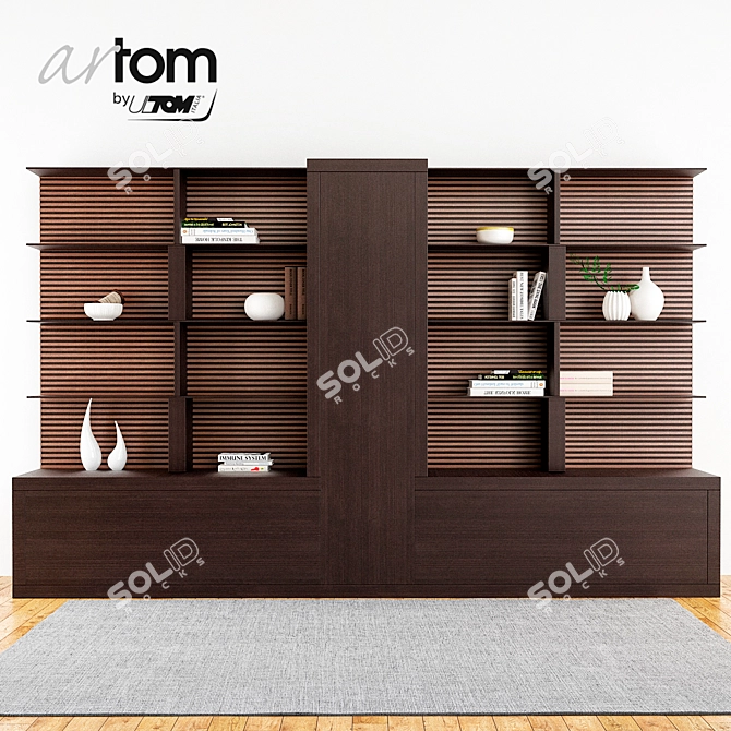 ARTOM Taiko Bookcase 3D model image 1