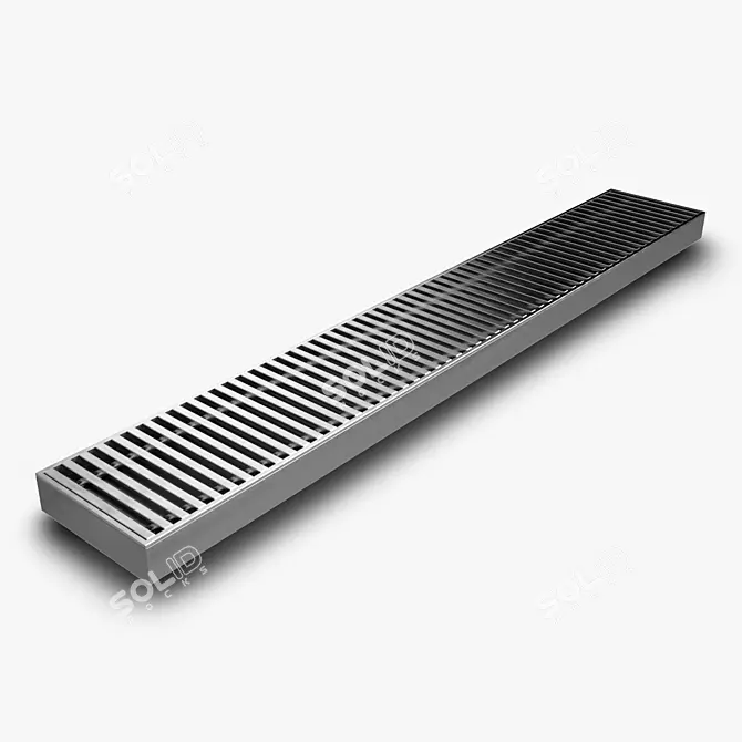 Breeze Floor Convector 3D model image 1