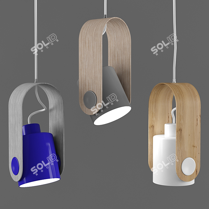 Sleek Track Light for Modern Spaces 3D model image 2