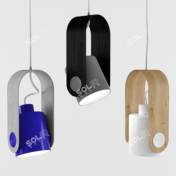 Sleek Track Light for Modern Spaces 3D model image 3