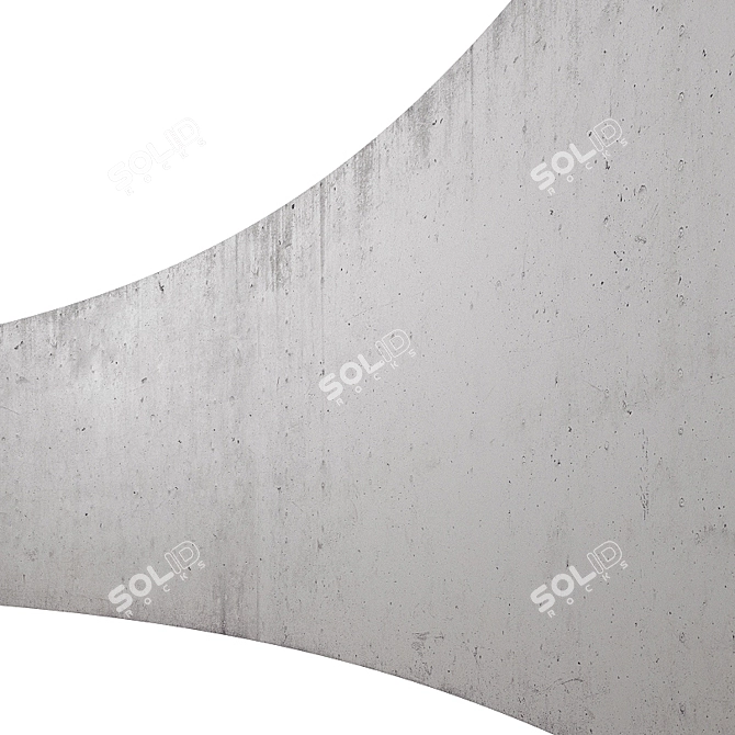 High-Quality 15m Concrete Texture 3D model image 2