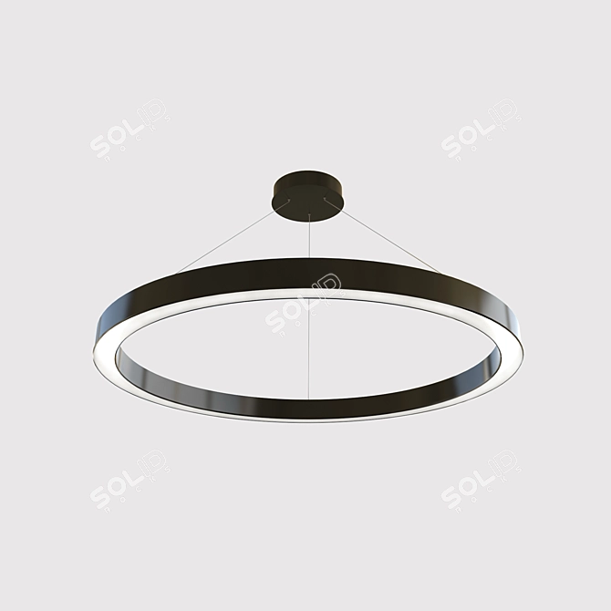 Modern Pendant Light: Stary 3D model image 1