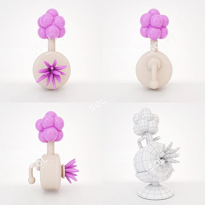 Rick and Morty Plumbus Replica 3D model image 3