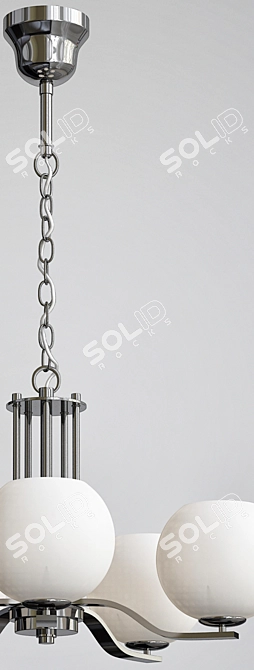 Modern Pendant Light Fixture - IKEA MINUTES 3D model image 2