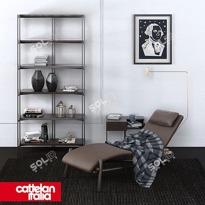 Cattelan Italia: Donovan, Thor, Hudson, Dante - Designer Decor Furniture 3D model image 1