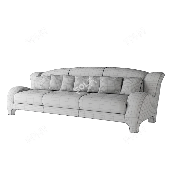 Luxury Ipe Cavalli Domus Sofa 3D model image 2