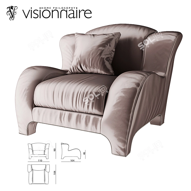 IPE CAVALLI Domus | Visionnaire Collection 3D model image 1