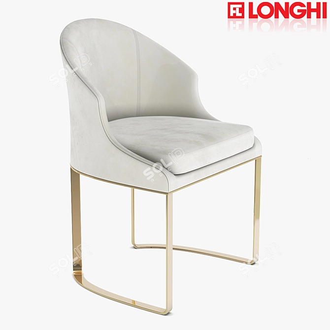 Modern Longhi Daphne: Stylish & Versatile 3D model image 1