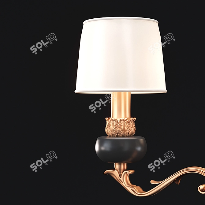 Elegant San Michele Chandelier 3D model image 3