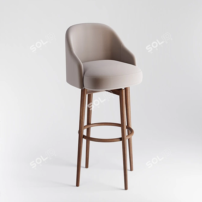 ComfortMax Saddle Stools 3D model image 1