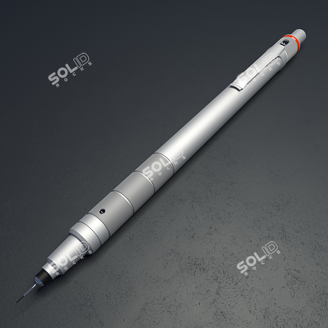Precision Writing: Japanese Pen 3D model image 1