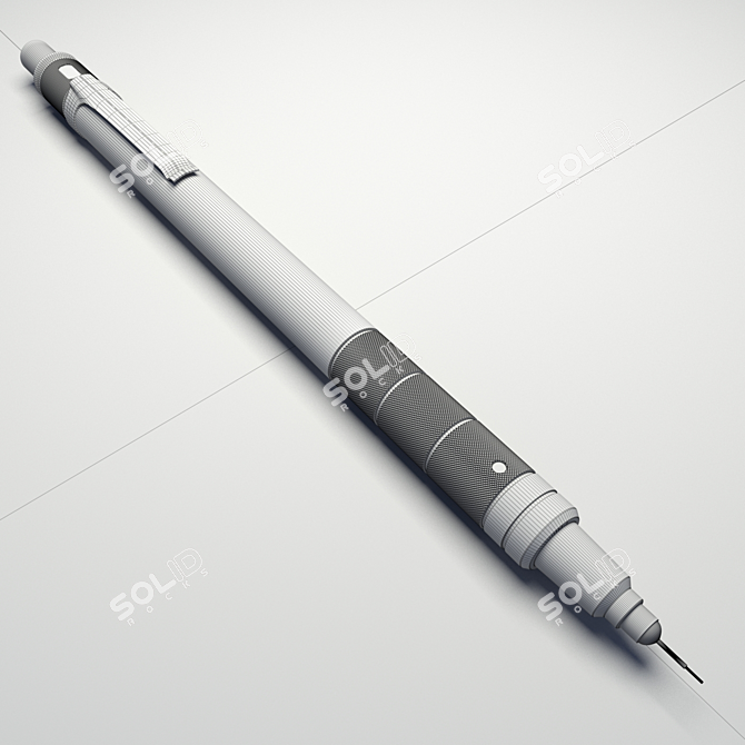Precision Writing: Japanese Pen 3D model image 3