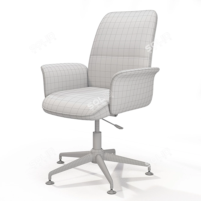 Magnus Executive Office Armchair 3D model image 2