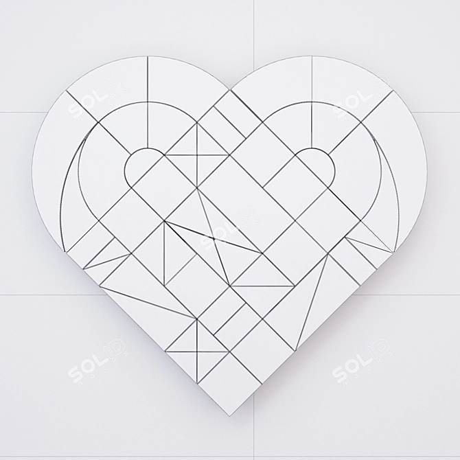Love in a Box: HeartShapes 3D model image 2