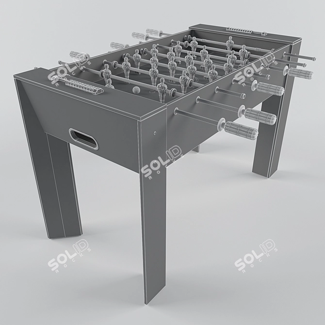Kidigo Art Table Soccer 3D model image 2