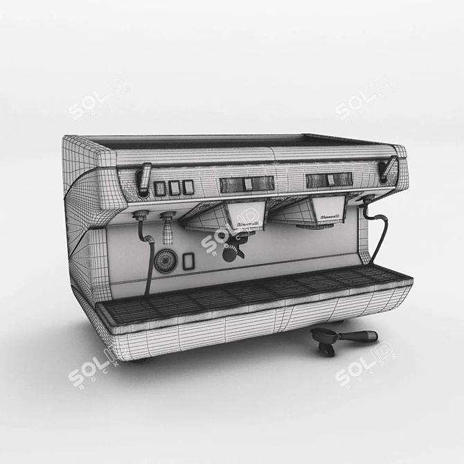 Nuova Simonelli Appia II: Professional Espresso Machine 3D model image 2