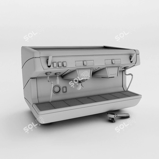 Nuova Simonelli Appia II: Professional Espresso Machine 3D model image 3