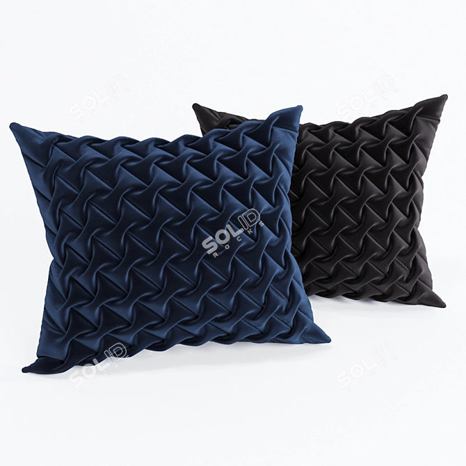 Stylish Cushion Covers for Decor 3D model image 1