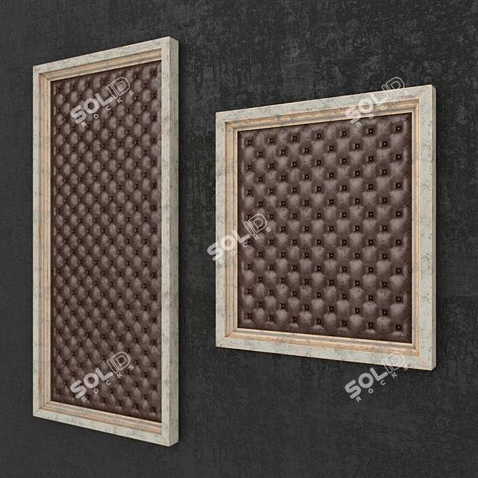 Versatile Decorative Wall Panel 3D model image 2