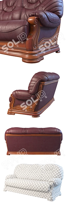 Flori Divan - Avangard Furniture 3D model image 2