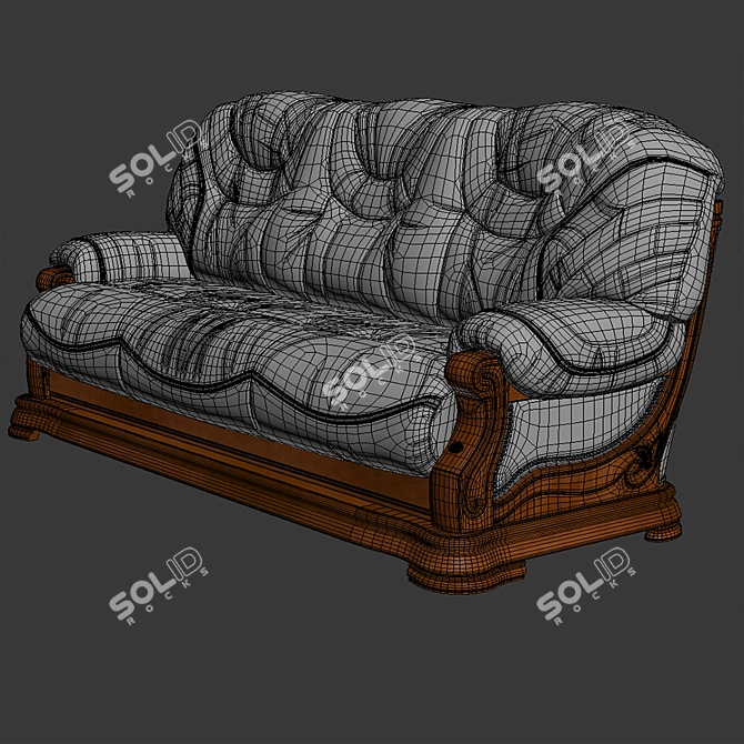 Flori Divan - Avangard Furniture 3D model image 3