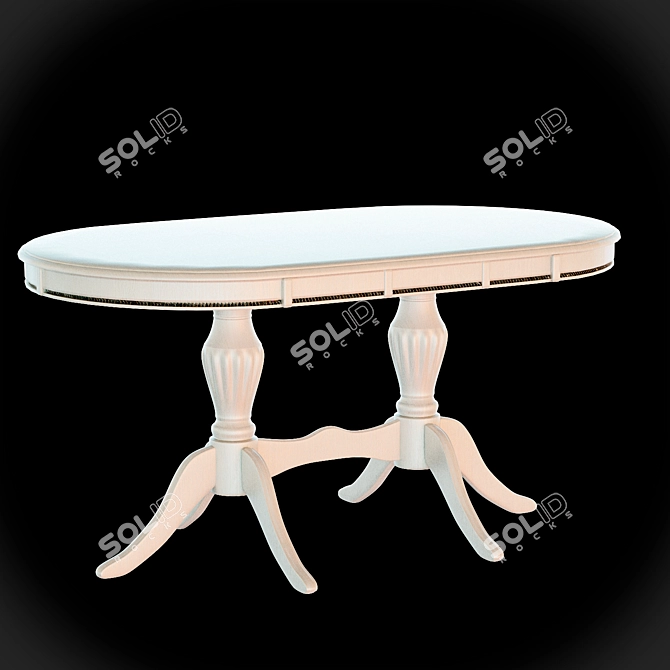 Anjelica Bianco Modern Designer Table 3D model image 1