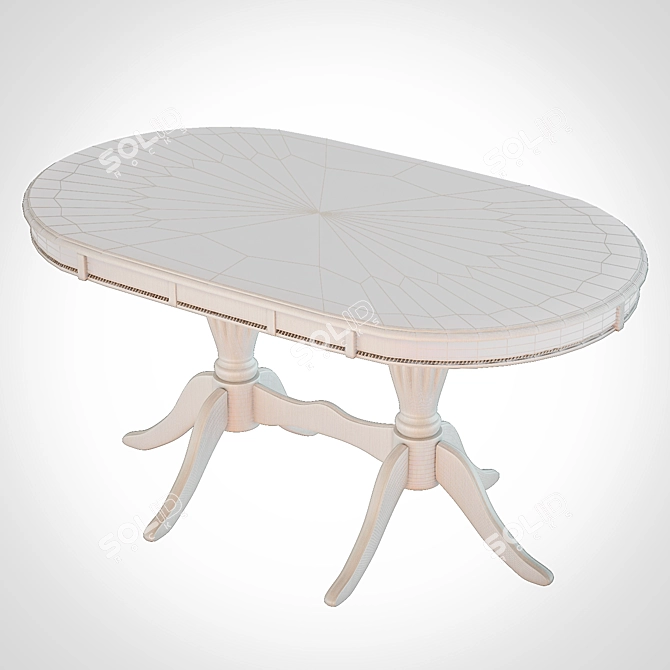 Anjelica Bianco Modern Designer Table 3D model image 3