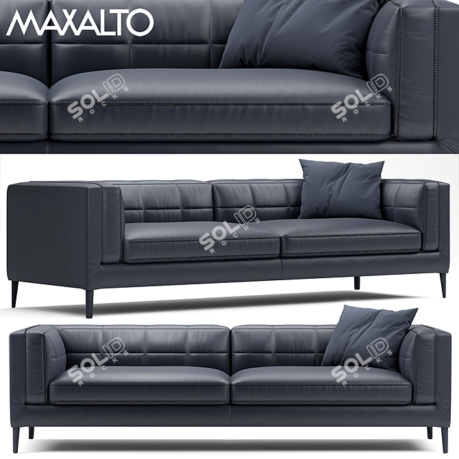 Maxalto Sofa Dives: Ultimate Comfort 3D model image 1