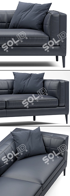 Maxalto Sofa Dives: Ultimate Comfort 3D model image 2