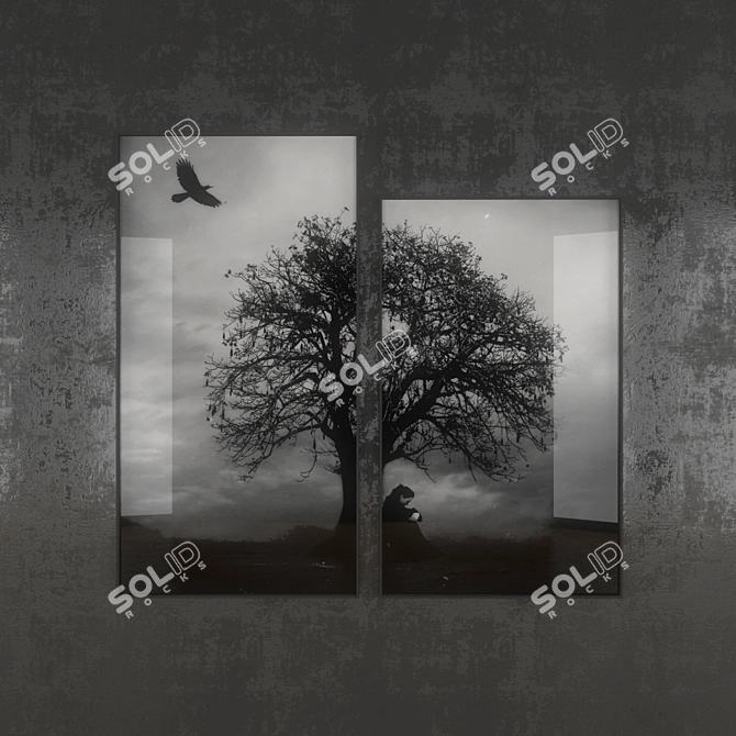 Tree of Life Painting 3D model image 2