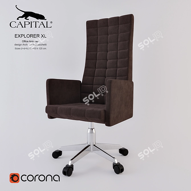 Elevate Your Office Space 3D model image 1