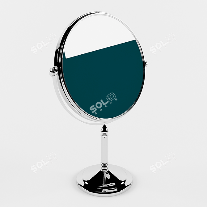 Raiber RMM-1116 Cosmetic Mirror: Exceptional Style & Clarity 3D model image 1