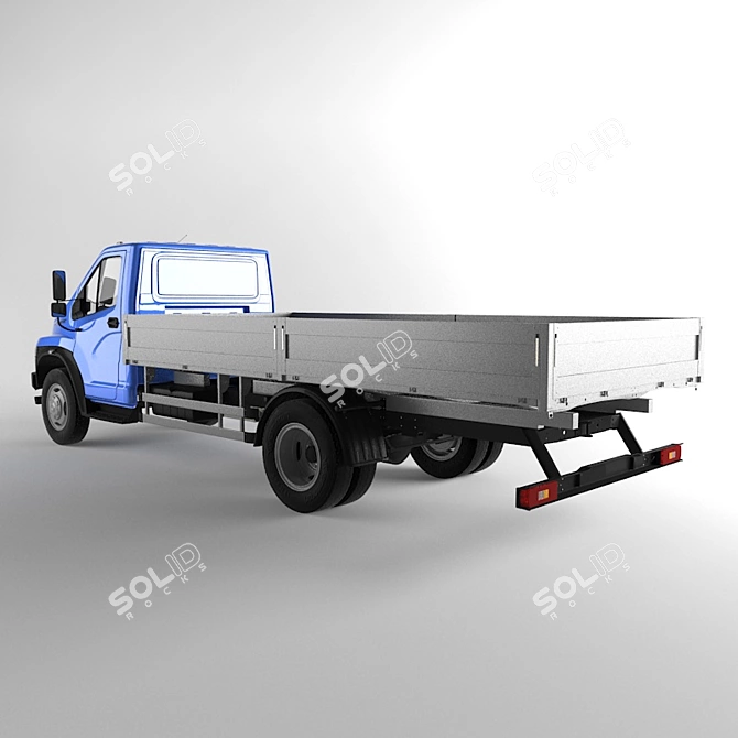 Next-Level GAZon Truck Model 3D model image 2