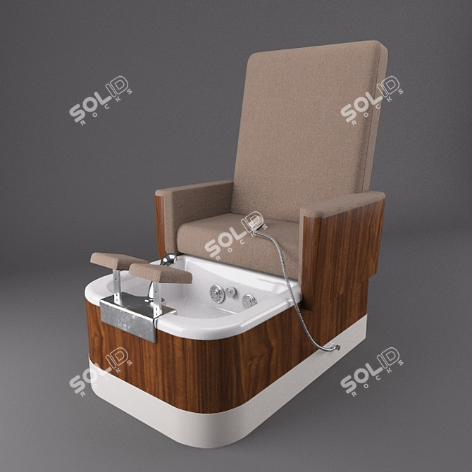 Pedicure Perfection: Maletti Foot Dream 3D model image 2